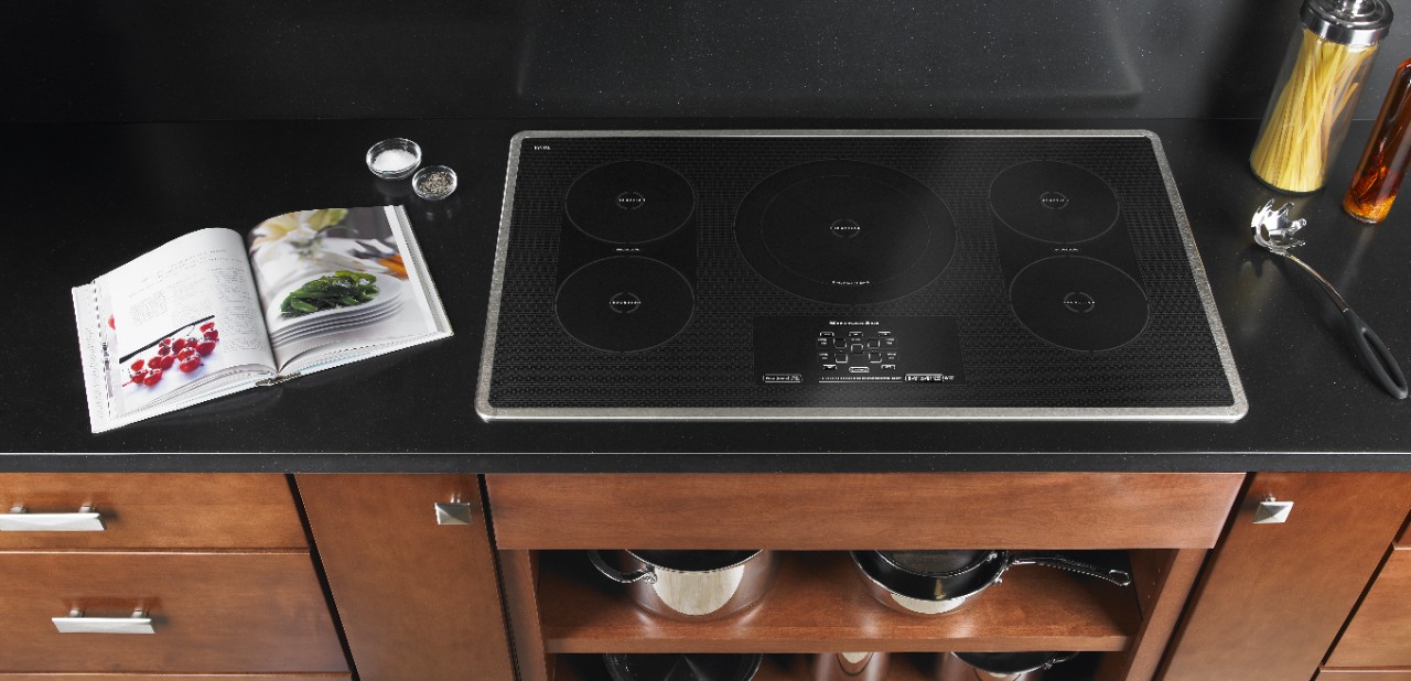 Precision induction cooktops from KitchenAid Precision induction cooktops from KitchenAid