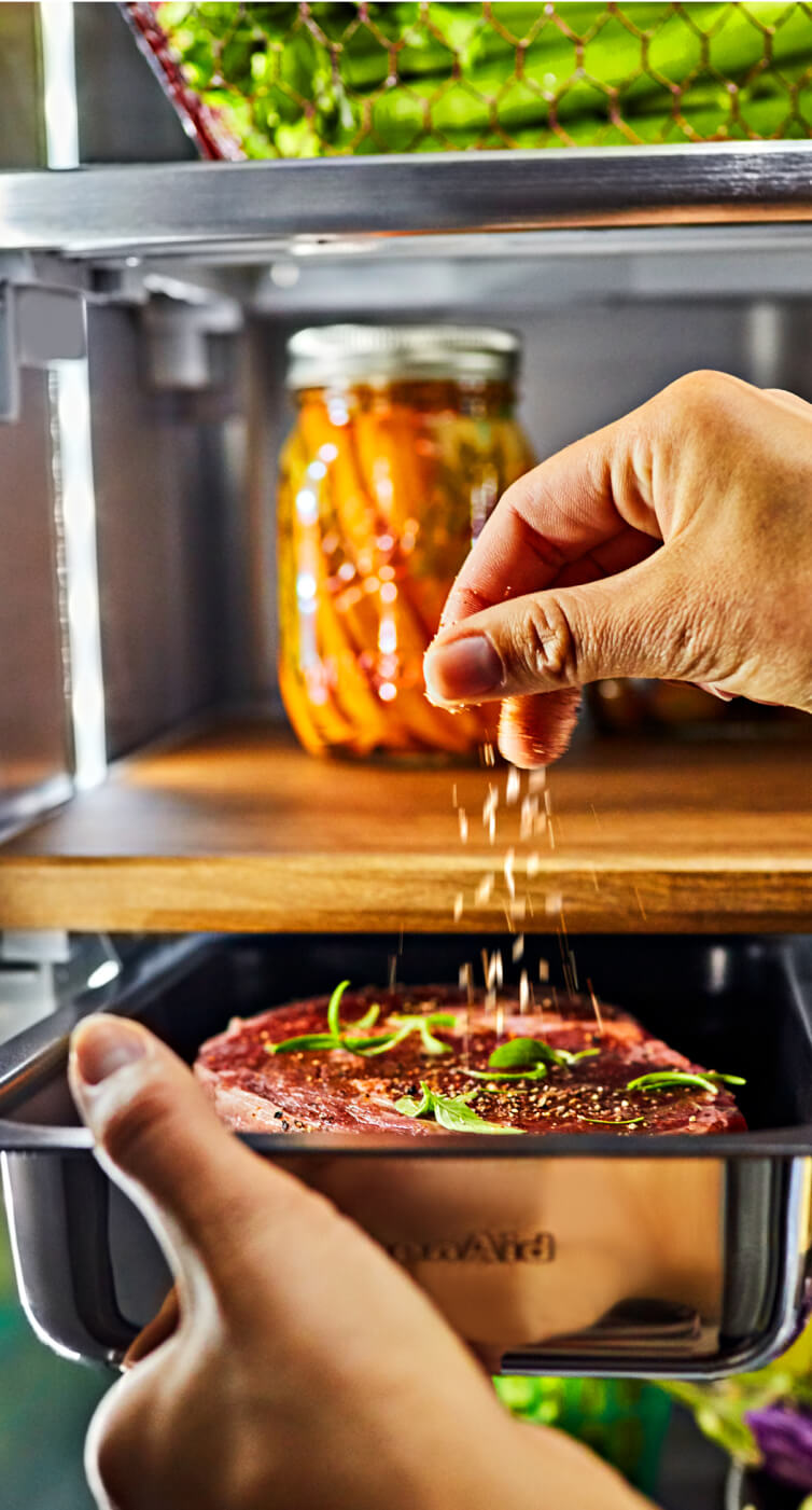 Built-In Marinating Drawer