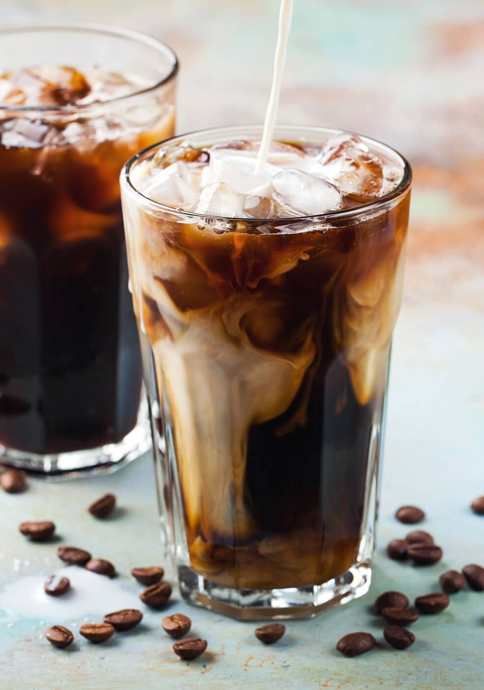 Pour Freshly Brewed Coffee